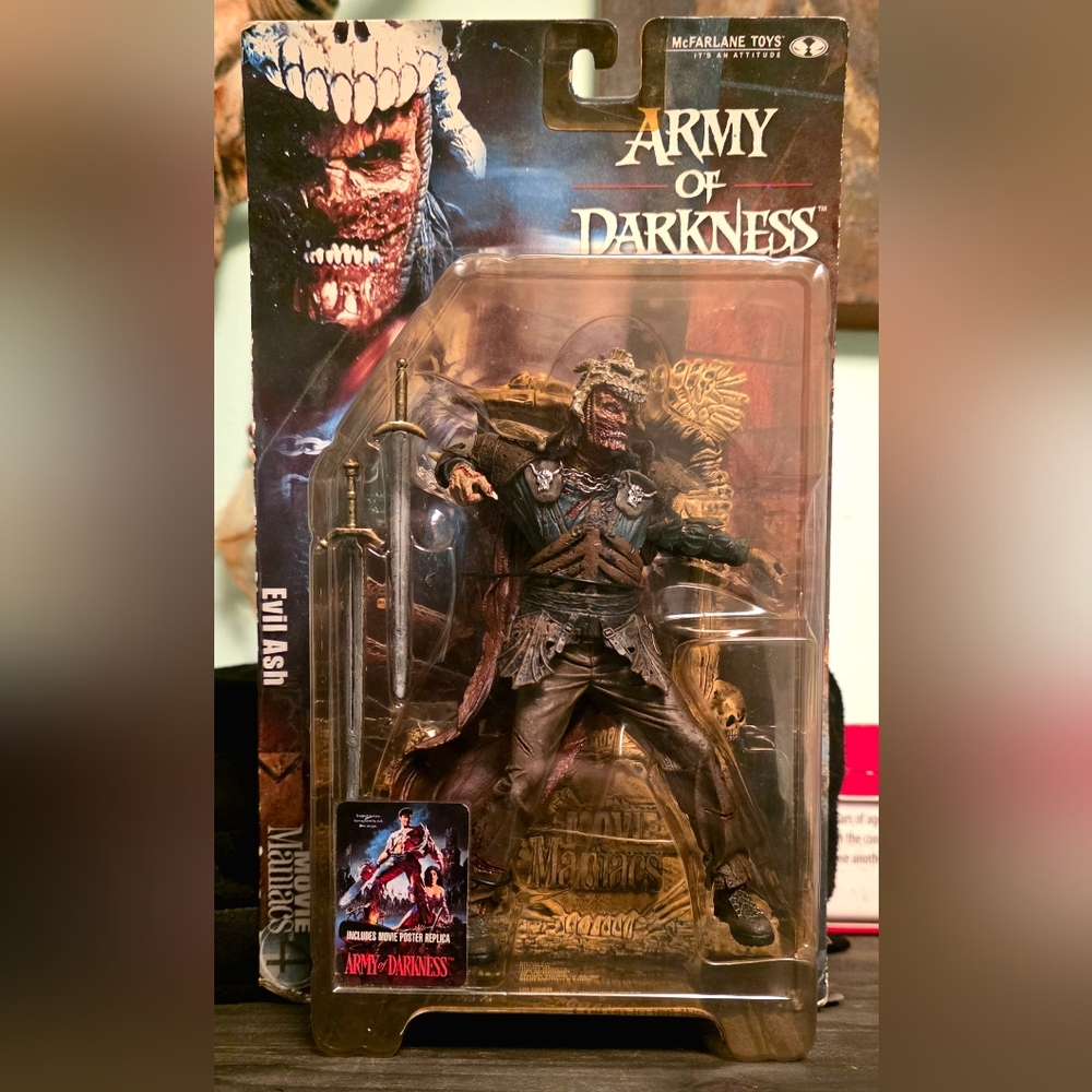 Army Of Darkness Evil Ash 2001 Mcfarland Movie Maniacs Series 4 Action Figure
